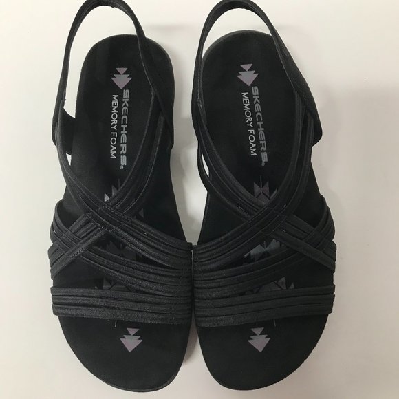 Skechers® Reggae Slim Simply Stretch Women's Strappy Sandals - Picture 3 of 16